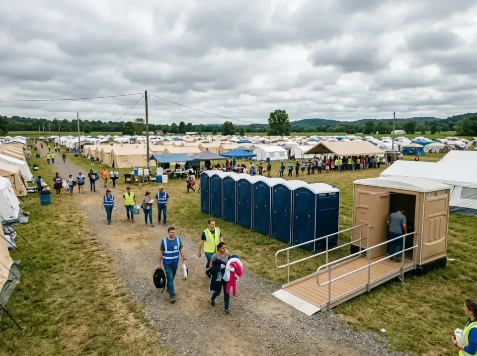 disaster-relief-camp-restrooms-010 — frequently asked questions, Dumpster & Portable Bathrooms Rental in Mountain City, TN